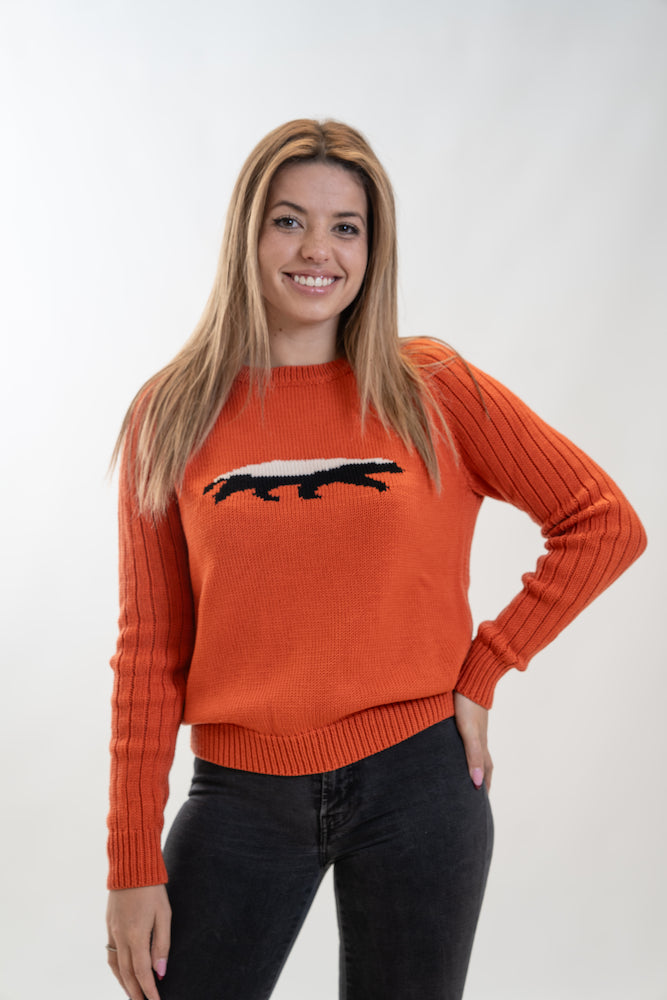 Sweater Honeybadger Oranje