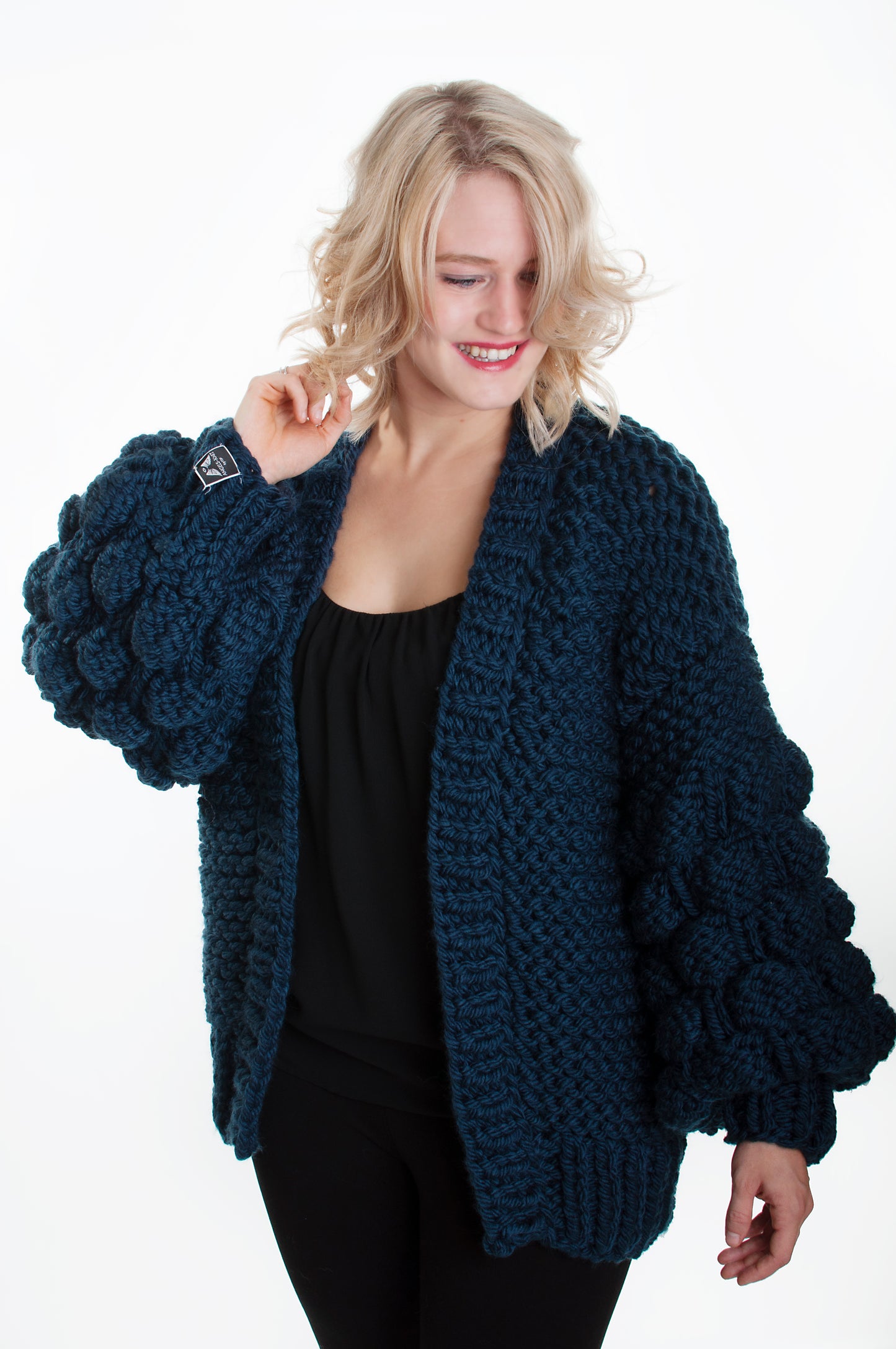 Cardigan LINNY Donkerblauw
