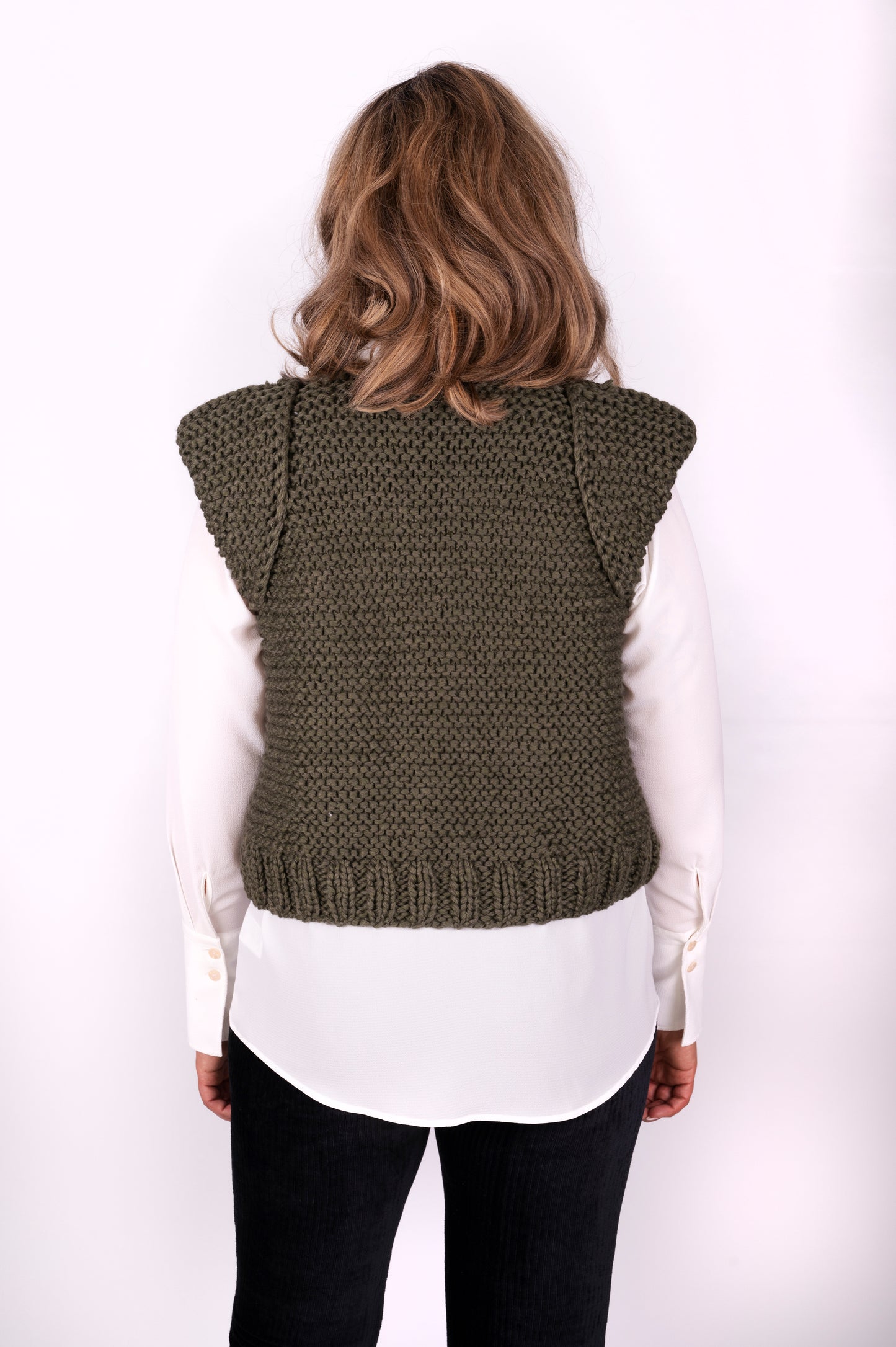 Gilet KIRA donkergroen