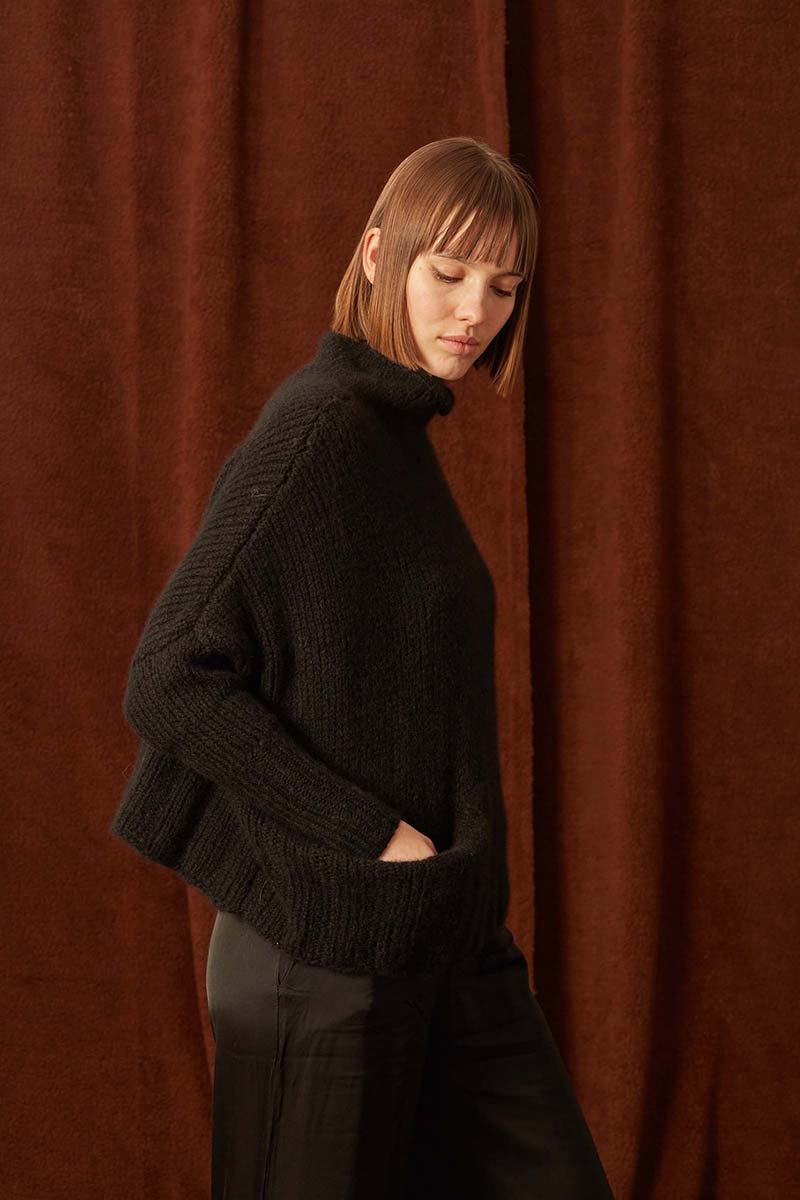 Topdown Poncho Sweater DAKOTA
