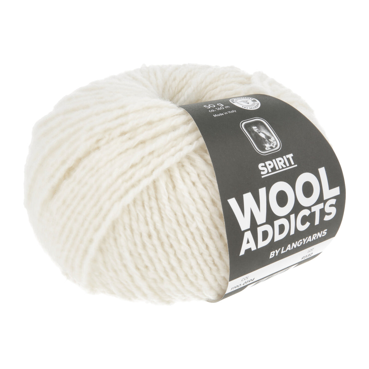 LANGYARNS SPIRIT - merinowol - kasjmier