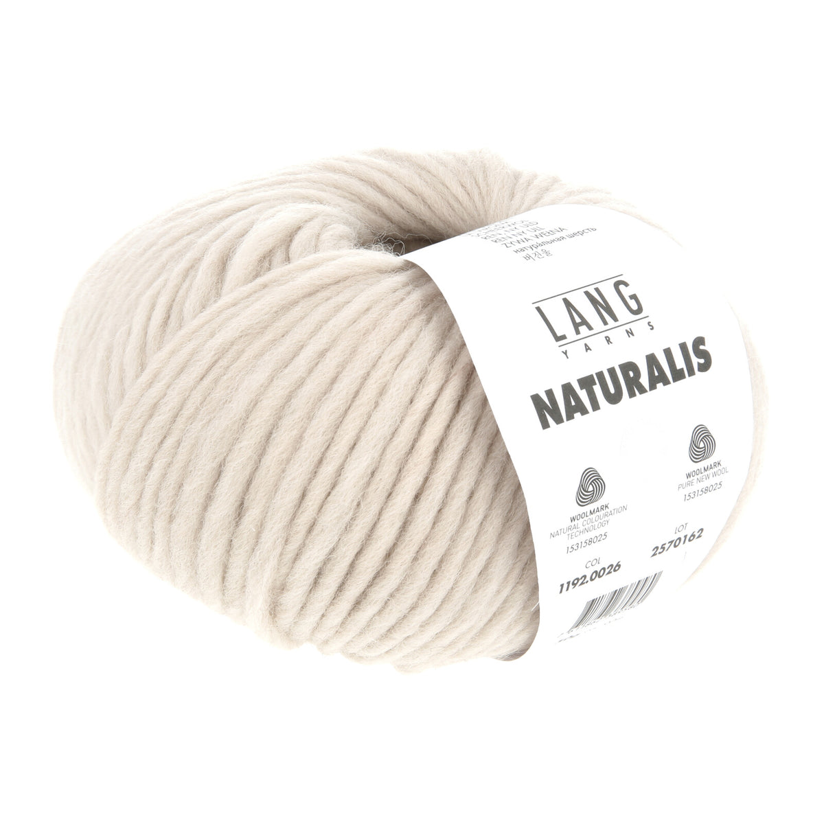 LANGYARNS NATURALIS - 100% wool - naturally colord