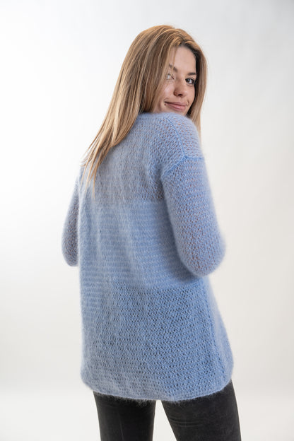 Cardigan WAVE Blue