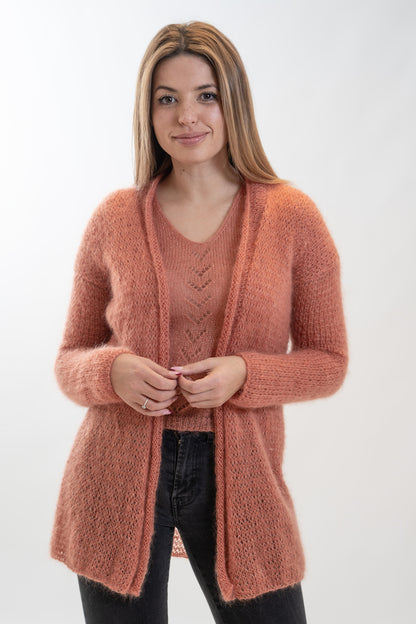 Cardigan WAVE Oranje