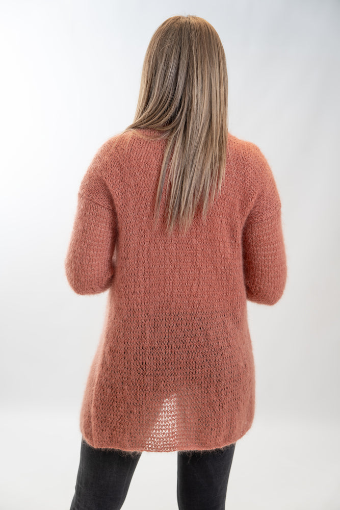 Cardigan WAVE Oranje